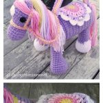 crochet pony purse pattern