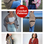 10+ Easy Cocoon Shrug Crochet Patterns