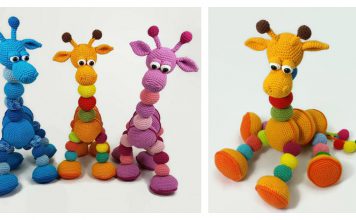 Amalka Giraffe Amigurumi Free Crochet Pattern