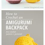 Amigurumi Backpack Free Crochet Pattern