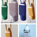 Bottle Holder with Phone Pocket Sling Crochet Pattern