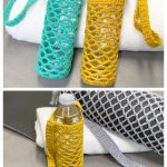 Bottle holder Free Crochet Pattern