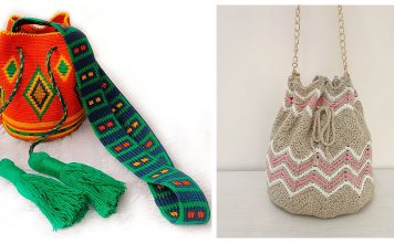 Bucket Bag Free Crochet Pattern