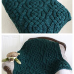 Cloverhill Cable Blanket Crochet Pattern