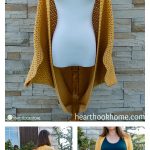 Cocoon Sweater Free Crochet Pattern