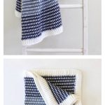 Country Blues Baby Blanket Free Crochet Pattern