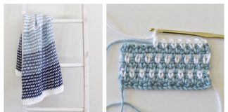 Country Blues Baby Blanket Free Crochet Pattern
