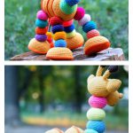 Crochet Amigurumi Giraffe Toy