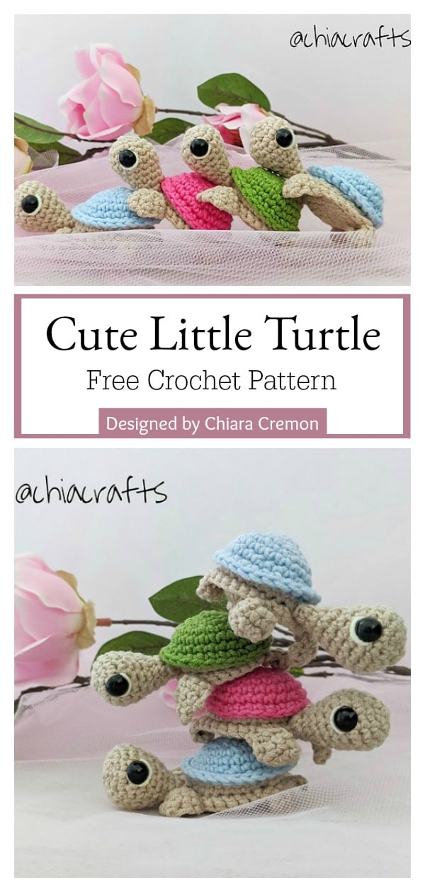 Cute Little Turtle Free Crochet Pattern