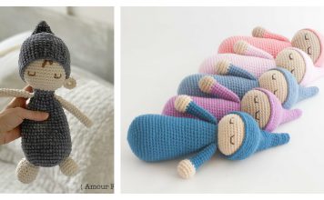 Free Sleepy Doll Amigurumi Crochet Pattern