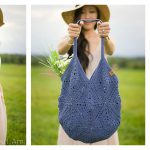 Granny Squares Market Bag Free Crochet Pattern