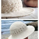 Lacey Sun Hat Free Crochet Pattern and Video Tutorial