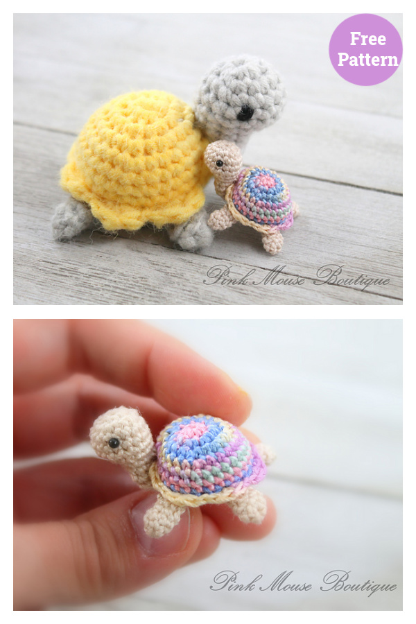 Little Miss Turtle Amigurumi Free Crochet Pattern