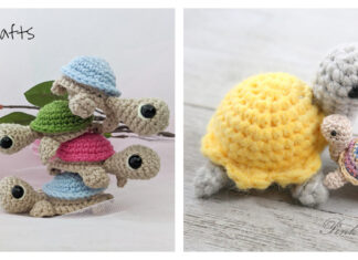 Little Turtle Amigurumi Free Crochet Patterns