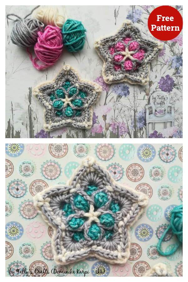Lucky Star Free Crochet Pattern 