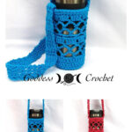 Mesh Bottle Holder Free Crochet Pattern