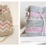 Bucket Bag Free Crochet Pattern