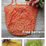 Sakura Market Bag Free Crochet Pattern