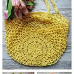 Sakura Market Bag Free Crochet Pattern