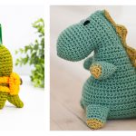 T Rex Dinosaur Crochet Pattern