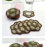 Turtle Coaster Sets Crochet Pattern