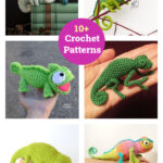 10+ Amigurumi Chameleon Crochet Patterns