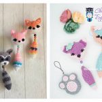 Amigurumi Fox Pendant Keychain Free Crochet Pattern