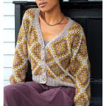 Ariana Granny Square Cardigan Free Crochet Pattern