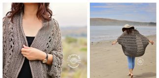 Aurora Lace Shrug Free Crochet Pattern