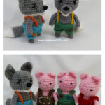 Big Bad Wolf Amigurumi Free Crochet Pattern