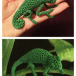 Chameleon Free Crochet Pattern