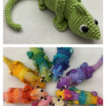 Clyde the Chameleon Amigurumi Free Crochet Pattern