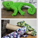 Crafty Chameleon Free Crochet Pattern