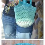 Crochet in Public Bag Free Crochet Pattern