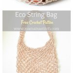 Eco String Market Bag Free Crochet Pattern