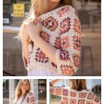 Granny Square Cardigan Free Crochet Pattern