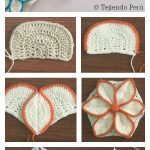 How to Crochet Hexagon 3D Flower Motif