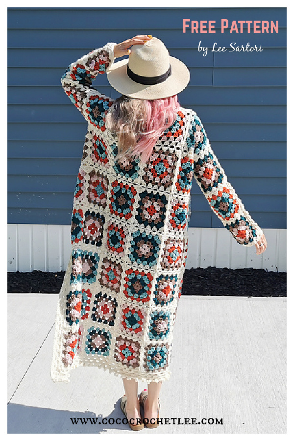 Lakeside Coatigan Free Crochet Pattern