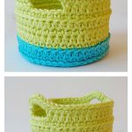 Little Basket Free Crochet Pattern