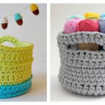 Little Basket Free Crochet Pattern