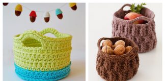 Little Basket Free Crochet Pattern