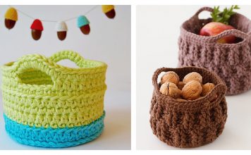 Little Basket Free Crochet Pattern