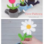 May Flowers Pen Amigurumi Free Crochet Pattern