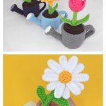 May Flowers Pen Amigurumi Free Crochet Pattern