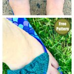 Mermaid Flip Flops Free Crochet Pattern