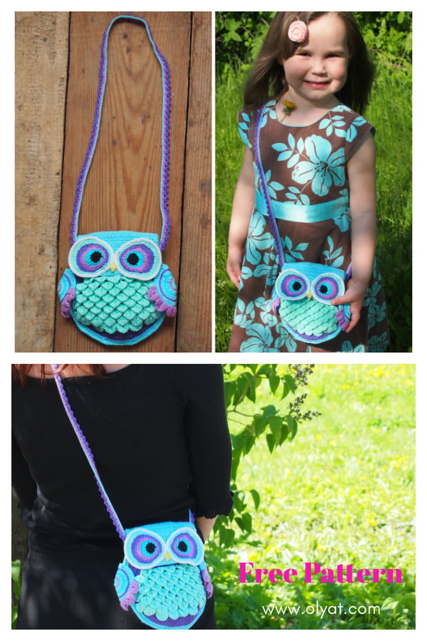 Owl Purse Free Crochet Pattern 
