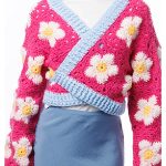Perfect Posy Wrap Cardigan Free Crochet Pattern