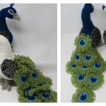 Regal the Peacock Amigurumi Free Crochet Pattern and Video Tutorial