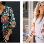 Granny Square Cardigan Free Crochet Pattern