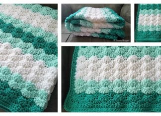 Shell Stitch Baby Blanket Free Crochet Pattern